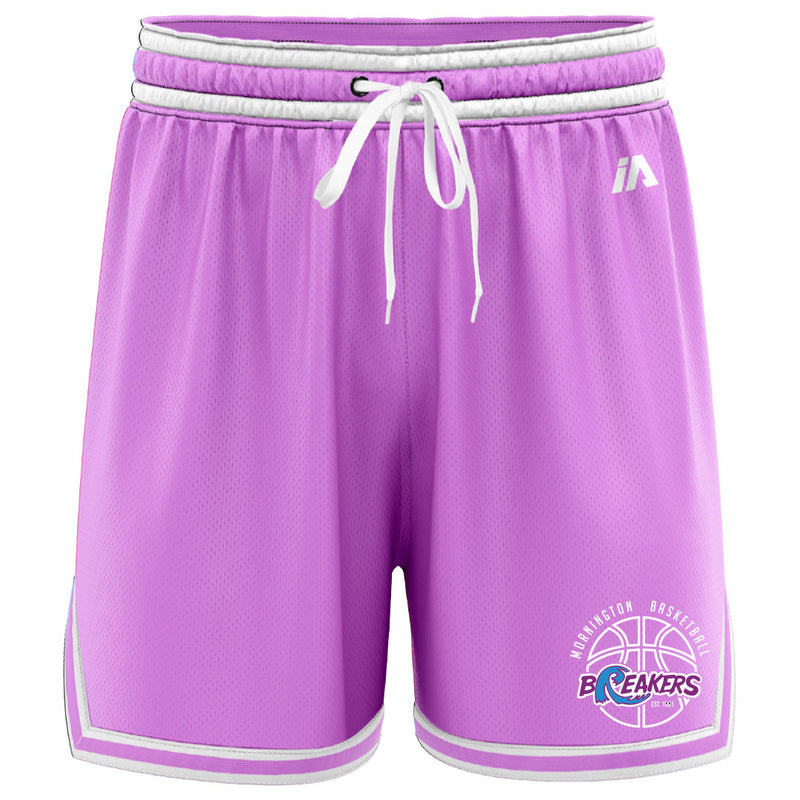 Mornington Breakers Casual Shorts - Pink/White