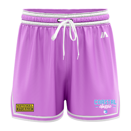 Coastal Classic 2025 Casual Shorts - Pink/White