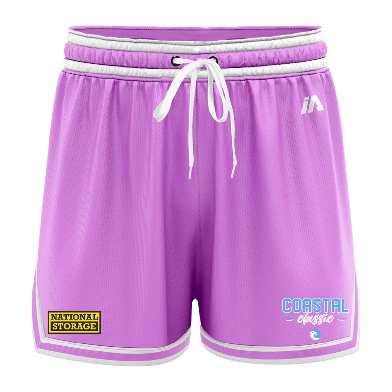 Coastal Classic 2025 Casual Shorts - Pink/White