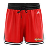 Balwyn Blazers Casual Shorts with Pockets - Red/Black/White