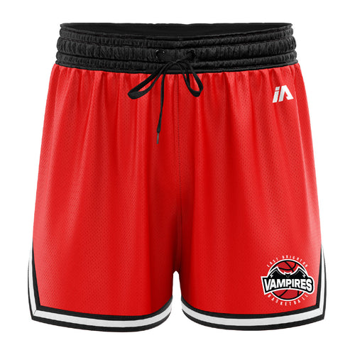 East Brighton Vampires Casual Shorts - Red/Black/White