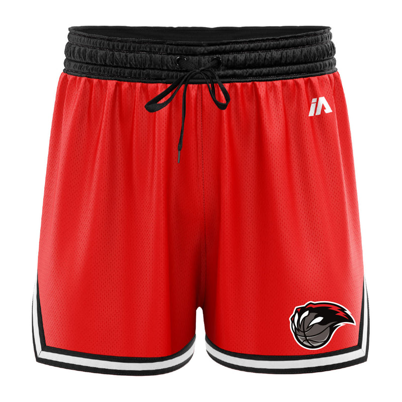 West Adelaide Bearcats Casual Shorts with Pockets - Red/Black/White