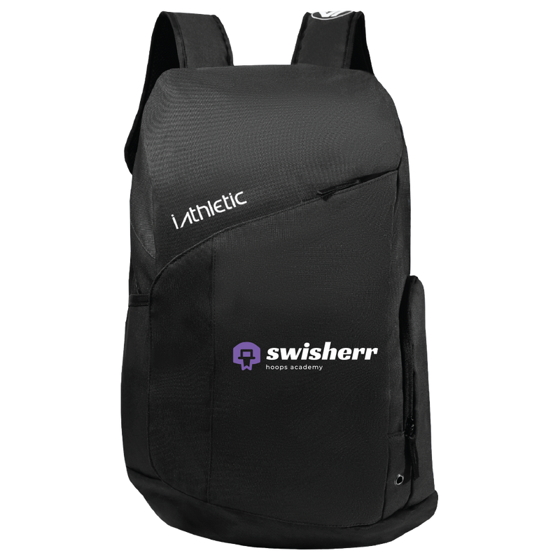 Swisherr Hoops Academy Elite Backpack - Black
