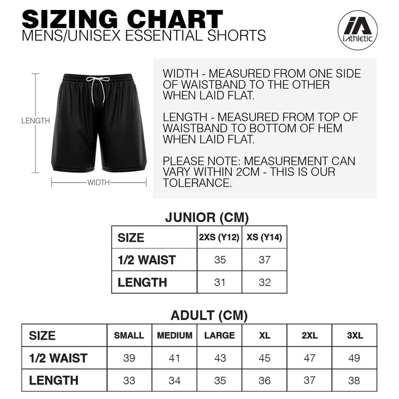 iAthletic Essential Shorts Mens - Tropical