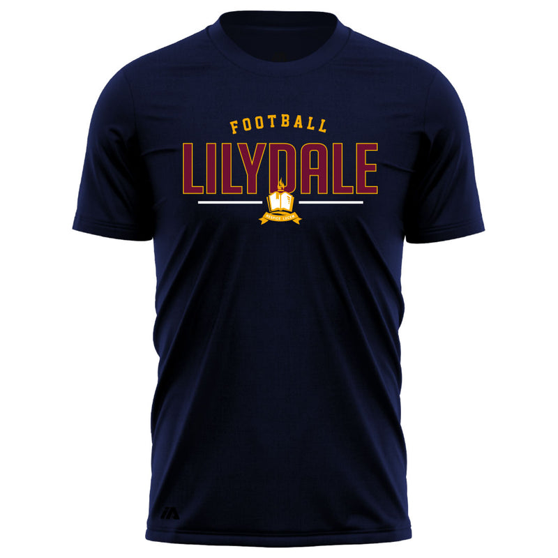 Lilydale High School Performance Short Sleeve Tee - Football