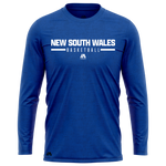 Basketball NSW General Range Performance LS Tee