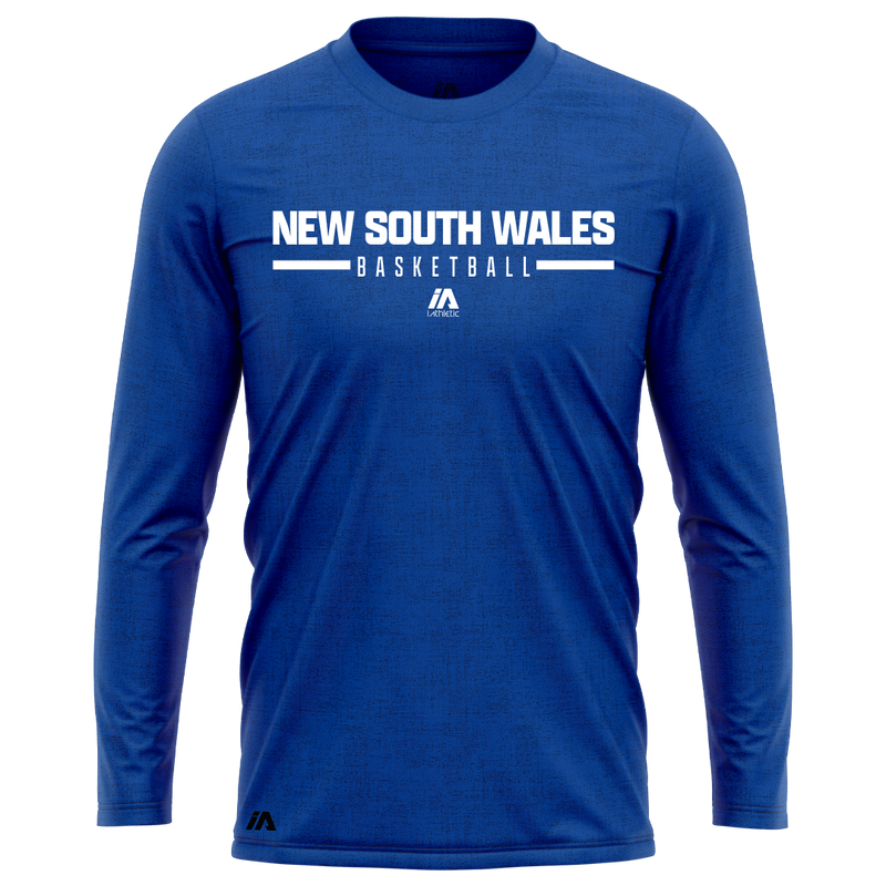 Basketball NSW General Range Performance LS Tee