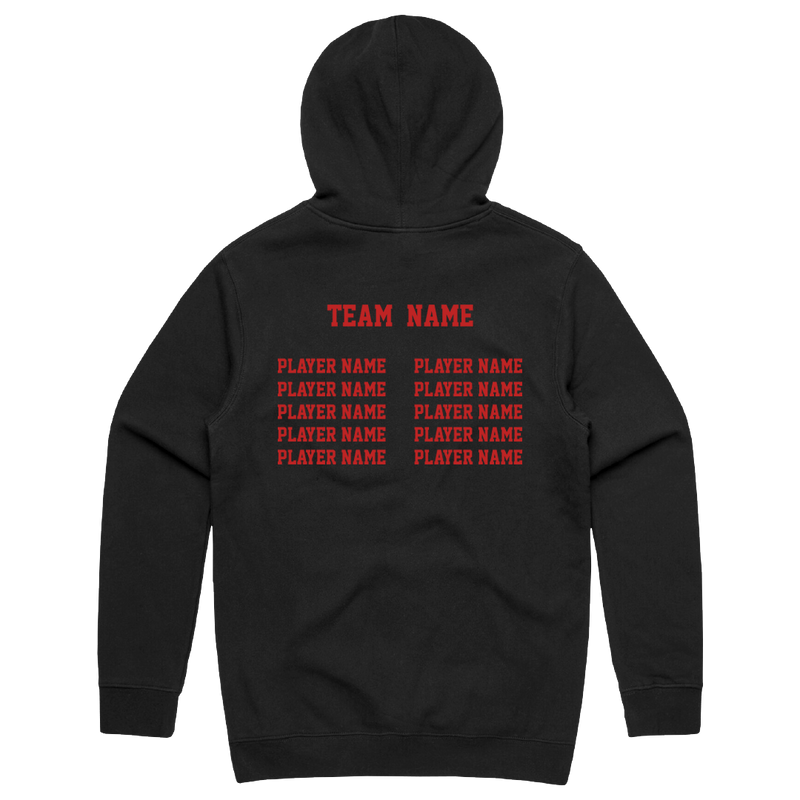Hawthorn Titans Team List Cotton Hoodie