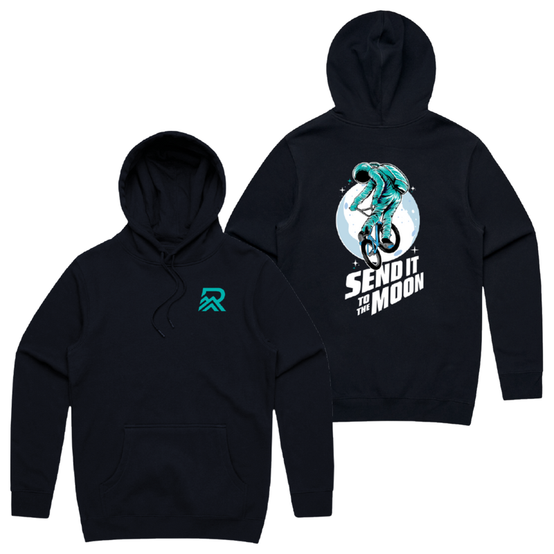 Mountain Raiders BMX Cotton Hoodie - Send it to the Moon