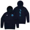 Raglan Area School Cotton Hoodie