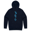 Raglan Area School Cotton Hoodie