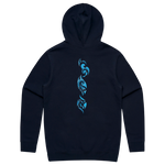 Raglan Area School Cotton Hoodie