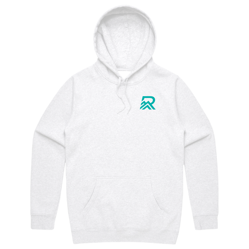 Mountain Raiders BMX Cotton Hoodie - Teal Logo
