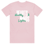 Mindfull Aus 'Healthy Hearts Lighter Minds' Cotton Tee