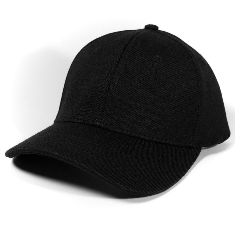 iAthletic Snapback Cap - Black