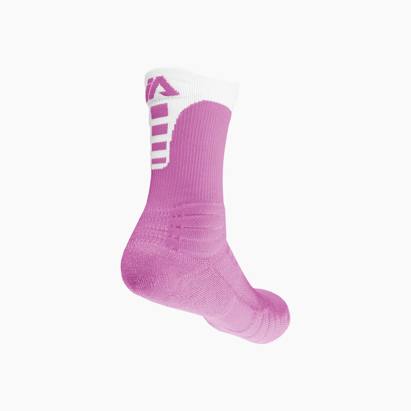 iAthletic Elite Performance Socks Pink/White