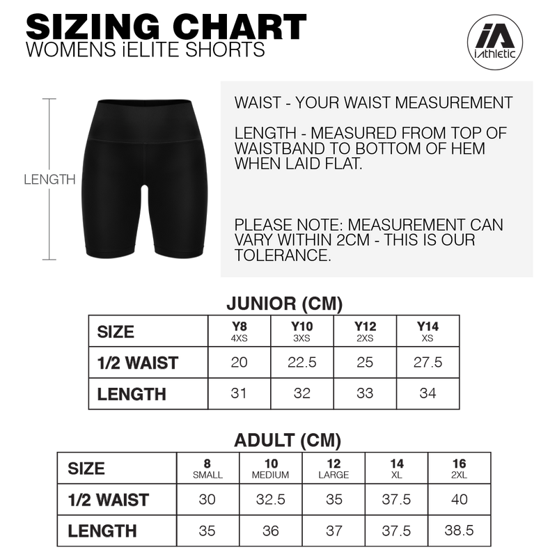 iAthletic iElite Shorts - Black