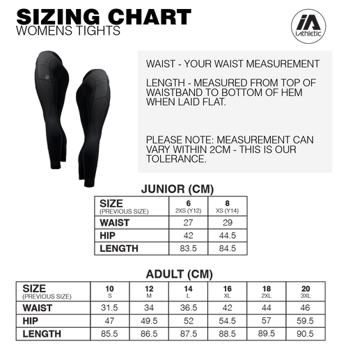 Cairns Basketball iElite Tights - Black