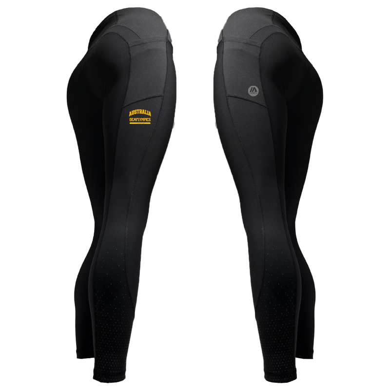 Deaflympics Australia iElite Tights - Black