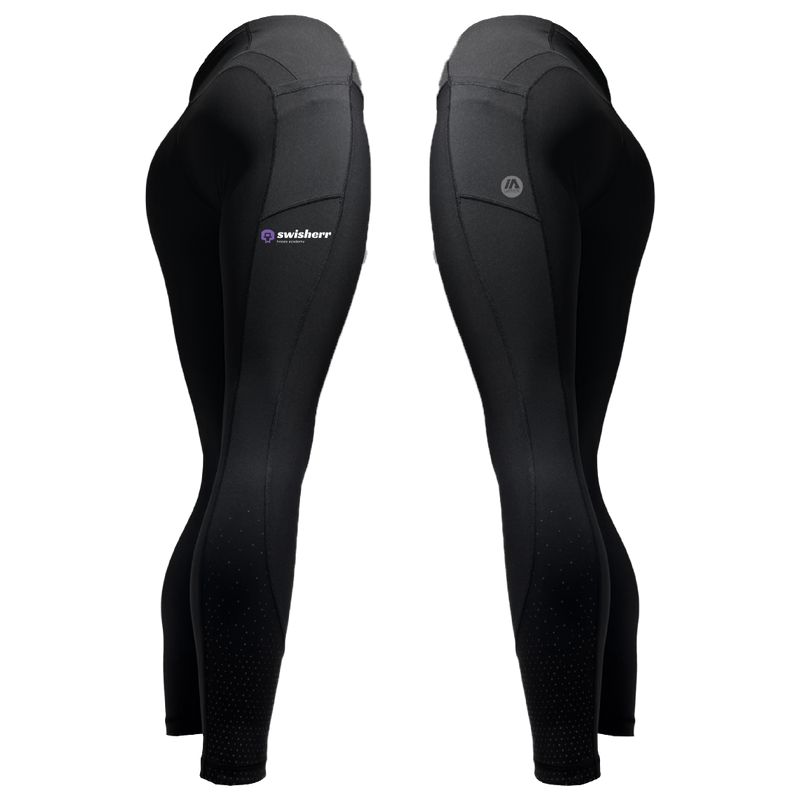 Swisherr Hoops Academy iElite Tights - Black