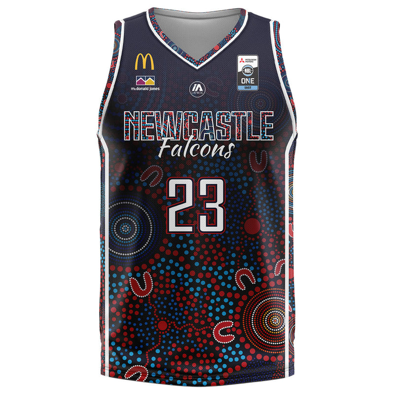 Newcastle Falcons First Nations Replica Supporter Jersey