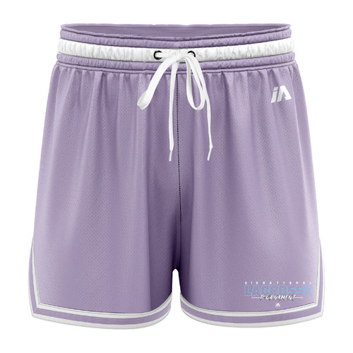 Lacrosse Australia U15 Casual Shorts - Lavender/White