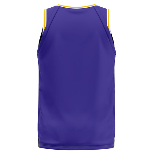 Lakeshow Purple Design - Unisex Non Reversible Pro Cut Jersey