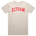 Eltham Wildcats Cotton Tee - Bone