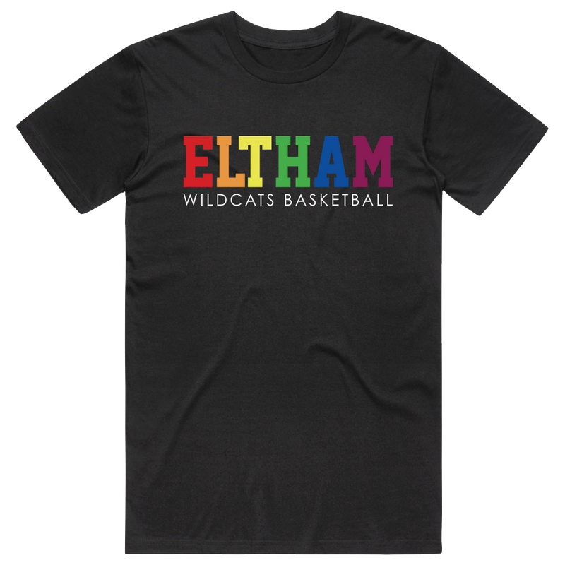 Eltham Wildcats Cotton Tee - Black