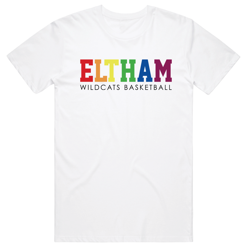 Eltham Wildcats Cotton Tee - White