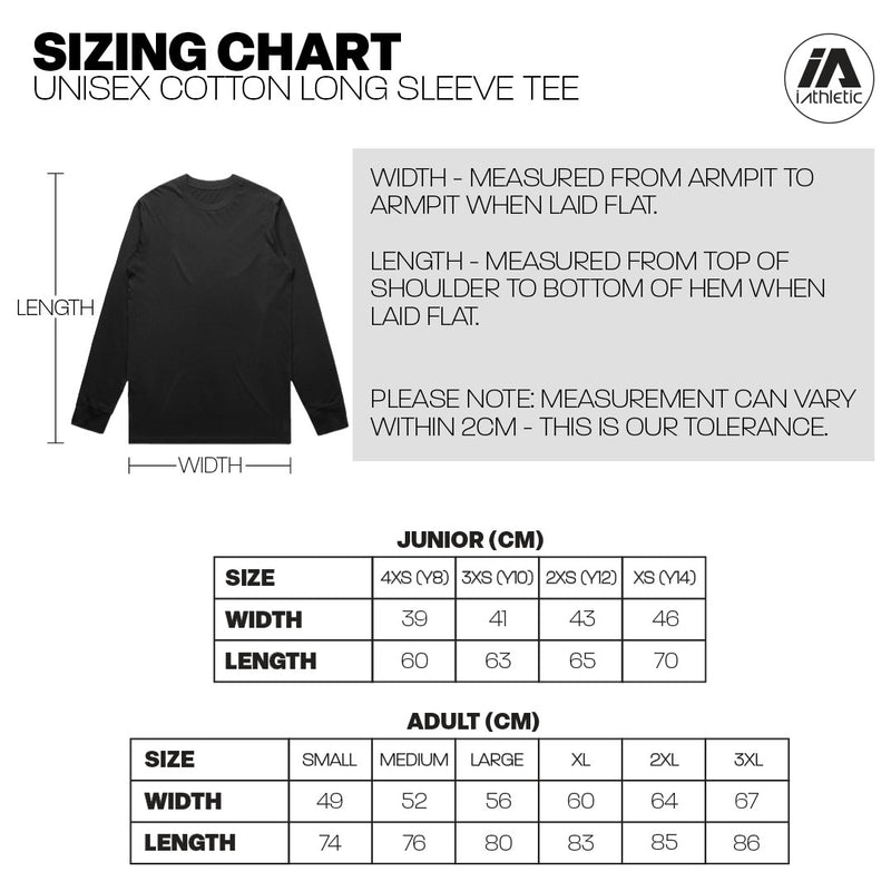 Raglan Area School Cotton LS Tee