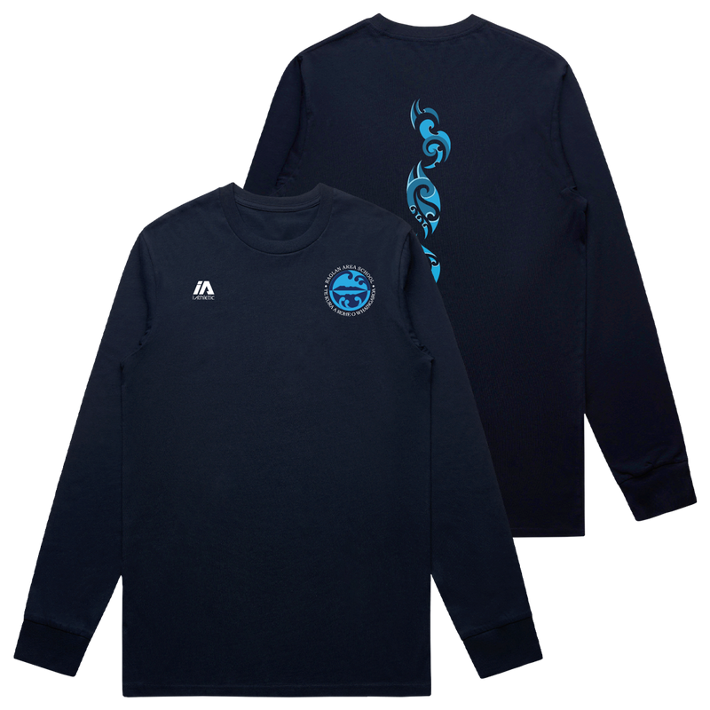 Raglan Area School Cotton LS Tee