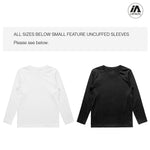 Raglan Area School Cotton LS Tee