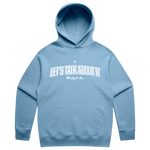 Mindfull Aus 'Let's Talk About It' Cotton Hoodie