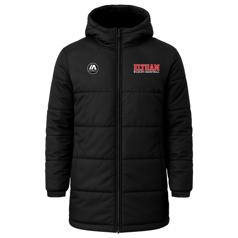 Eltham Wildcats Mid Length Puffer Jacket