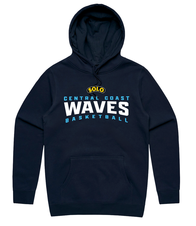 Central Coast Waves Cotton Hoodie