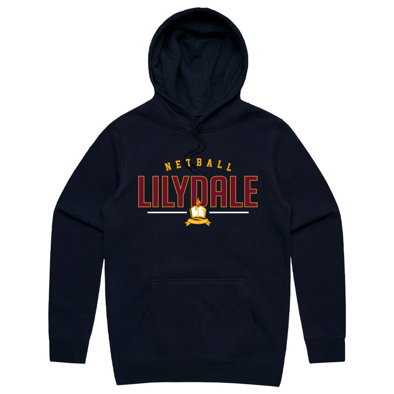 Lilydale High School Cotton Hoodie - Netball