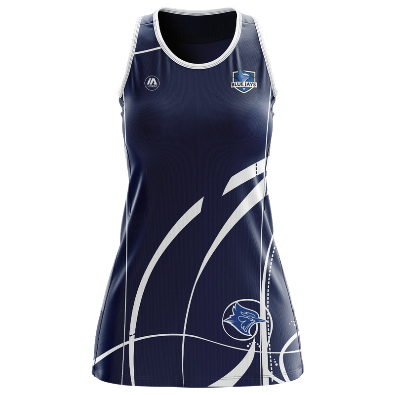 Blue Jays Netball Playing Dress iAthletic Blue Jays Netball Playing Dress iAthletic