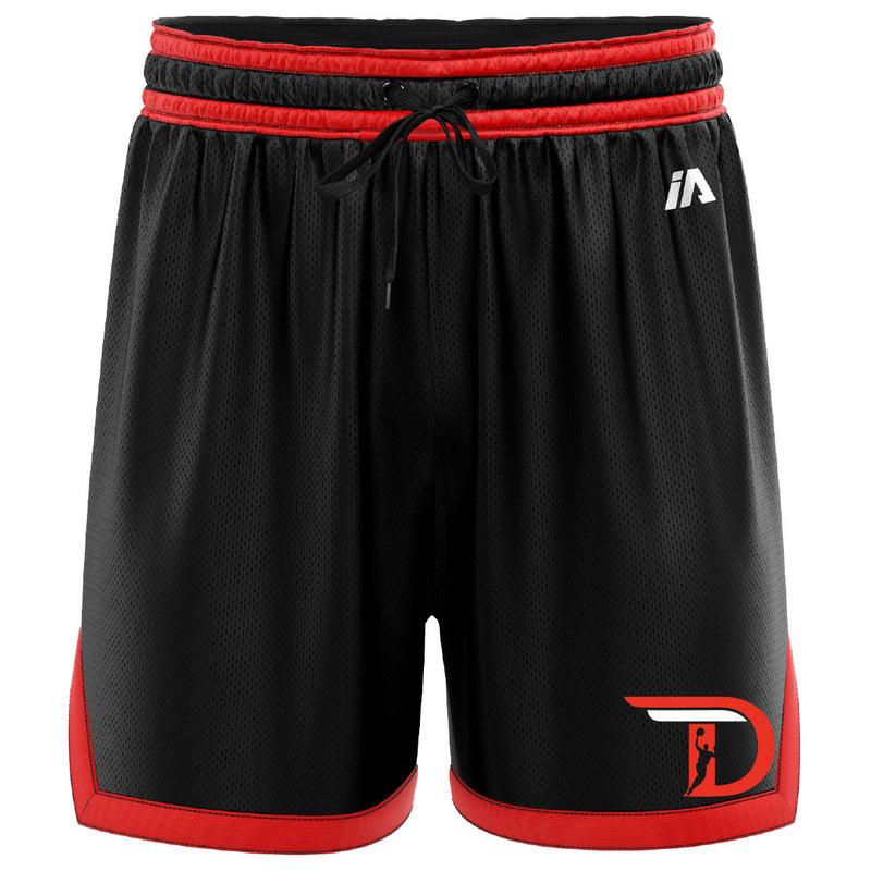 Weston Dodgers Pro Shorts - Black/Red