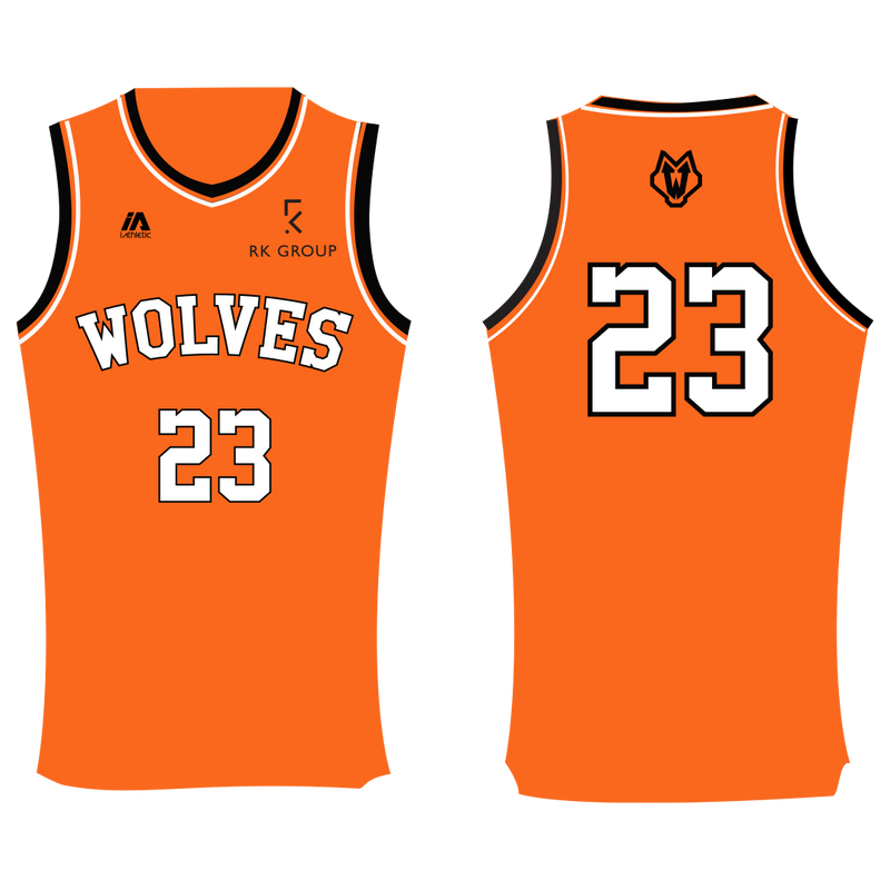 West Sydney Wolves Singlet - ORANGE (U16s)