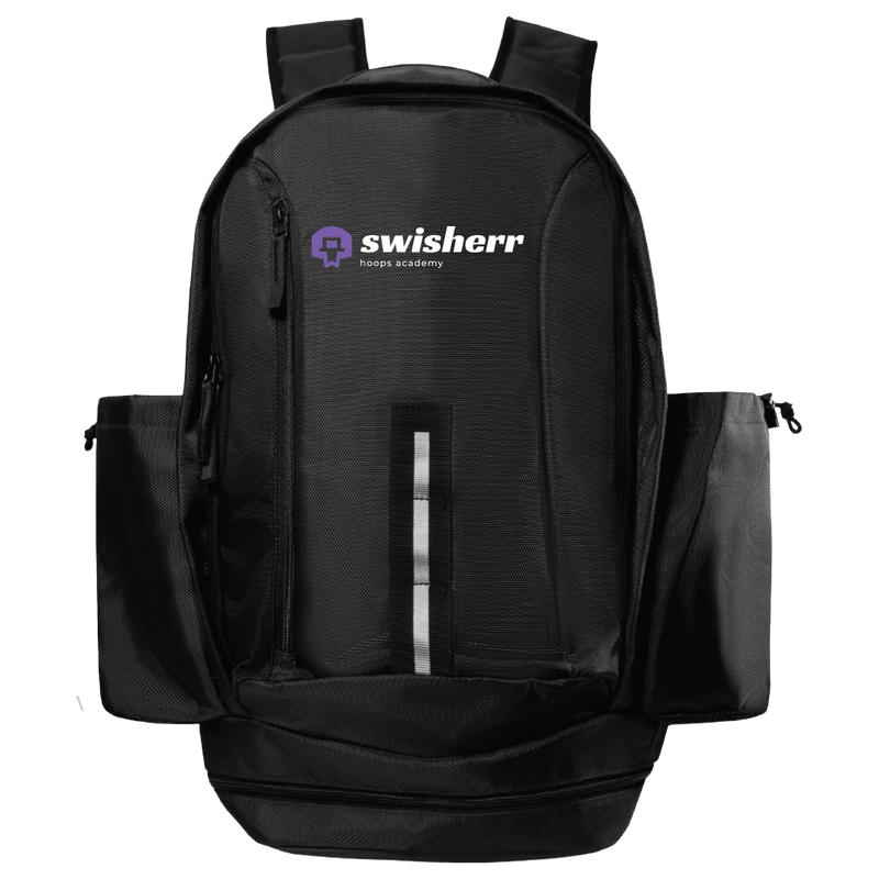 Swisherr Hoops Academy Pro Backpack - Black