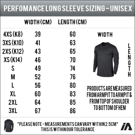 Wollondilly Razorbacks Performance LS Tee – iAthletic