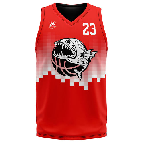 Preston Piranhas Reversible Playing Singlet