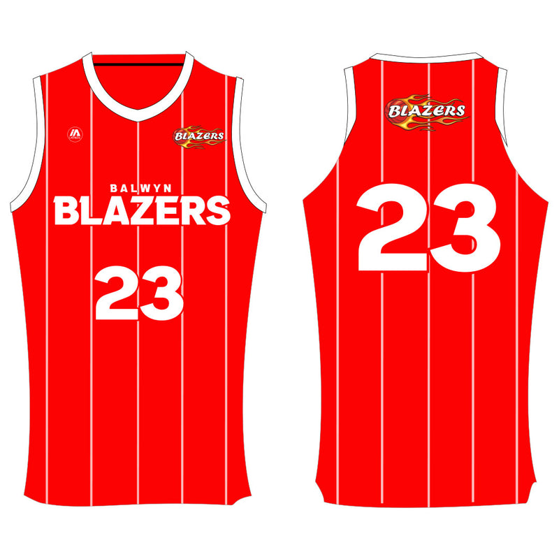 Balwyn Blazers Reversible Playing Singlet