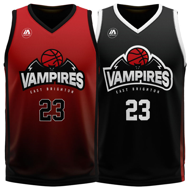 East Brighton Vampires Reversible Playing Singlet