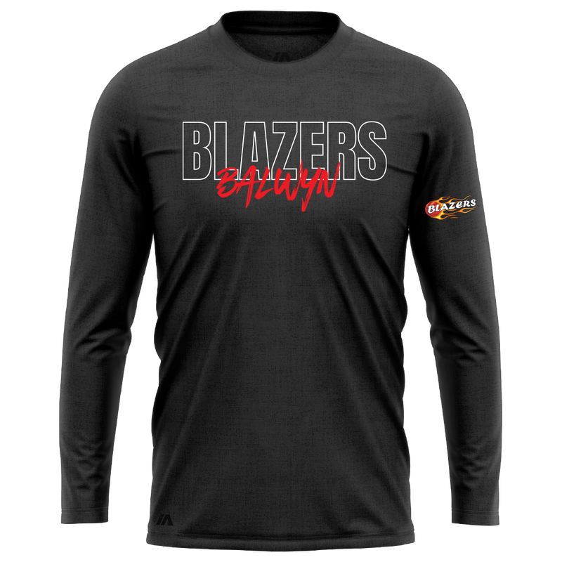 Balwyn Blazers 'Logo 3' Performance LS Tee