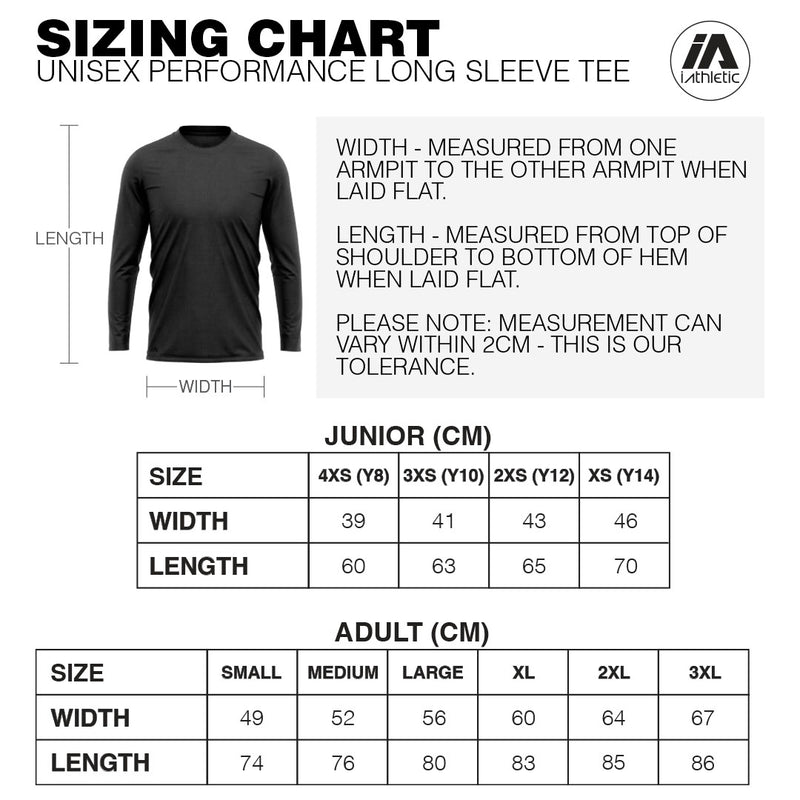 Manly Warringah Sea Eagles Performance Long Sleeve Tee