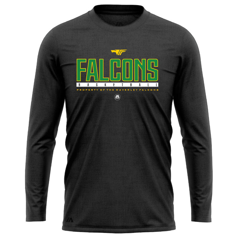 Waverley Falcons Performance LS Tee