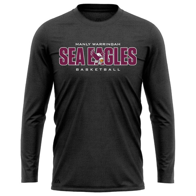 Manly Warringah Sea Eagles Performance Long Sleeve Tee