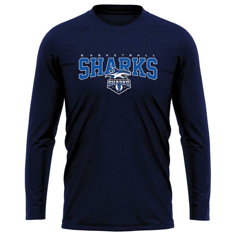 Scarborough Sharks Performance LS Tee